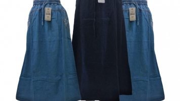 Obral Grosir Baju Murah Kulakan Surabaya Supplier Rok Jeans Dewasa Murah di Surabaya  